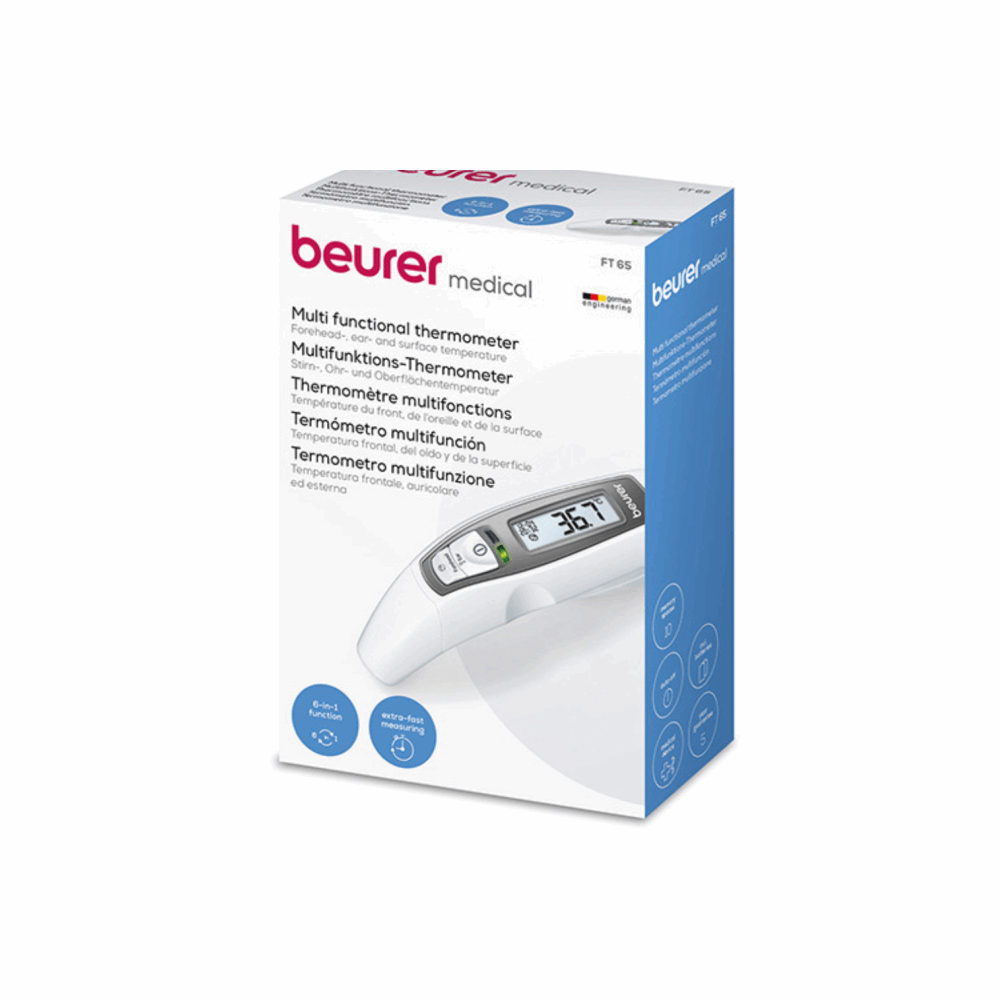 Auto-Diagnostic Thermomètre Multifonction FT-65 - BEURER