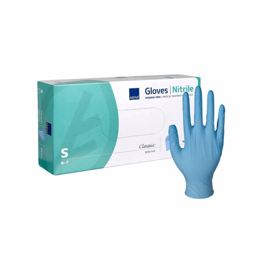 Consomable Medical Gant D'examen Nitrile poudre Medium