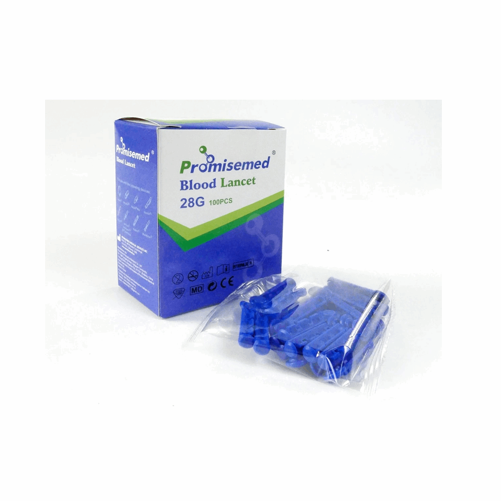 Auto-Diagnostic Diabète LANCETTES STANDARDS BOITE DE 100 UNITEE promisemed