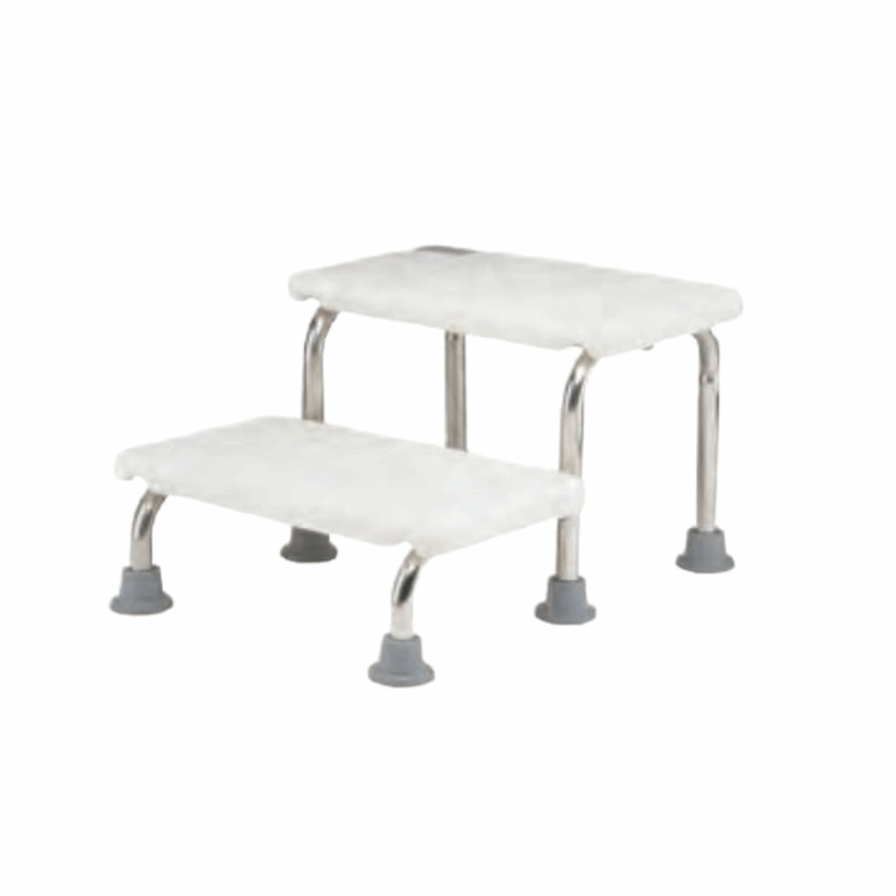 Mobilier Medical Escabeau 2 Marches  pvc inox Mls