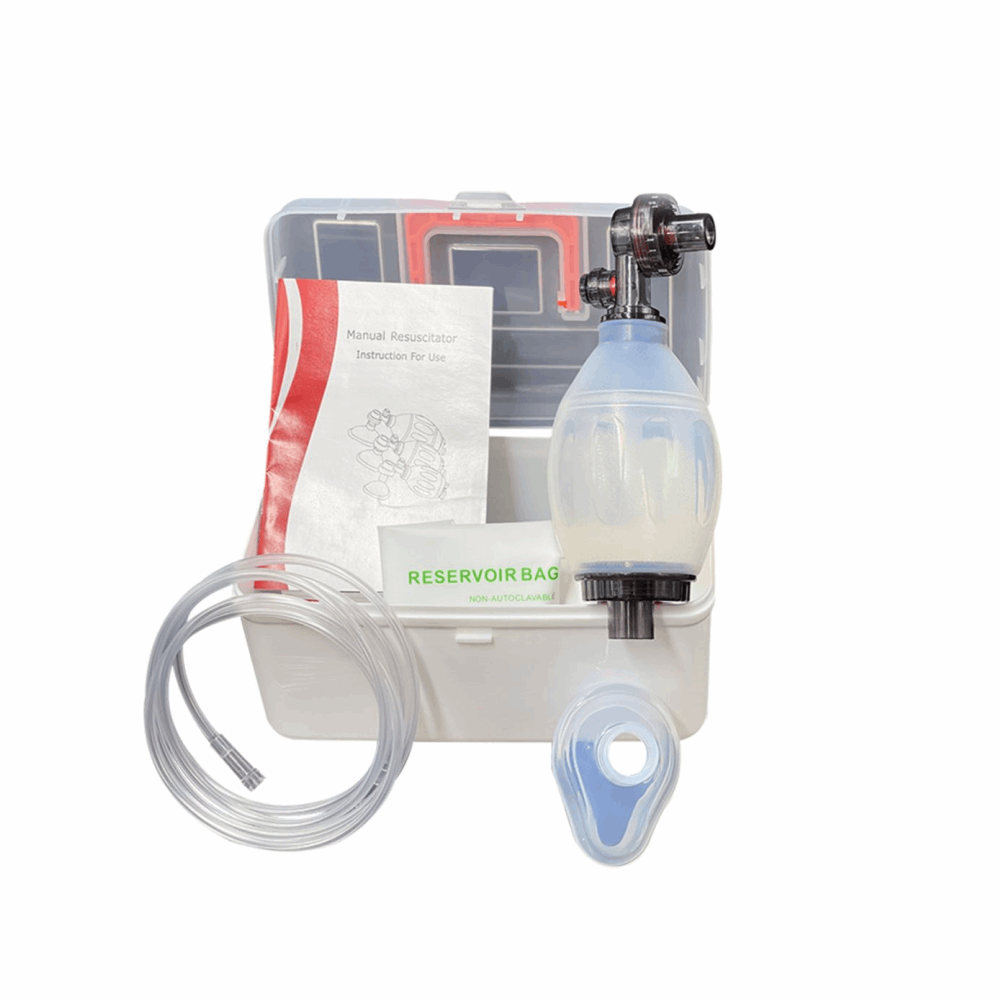 Materiel Reanimation INSUFFLATEUR EN SILICONE (AUTOCLAVABLE) -