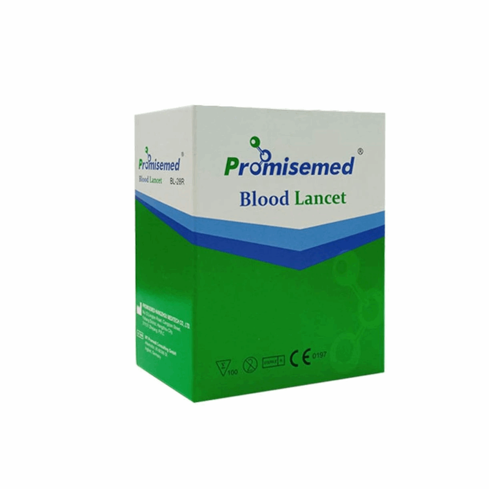 Auto-Diagnostic Diabète LANCETTES PLATES BOITE DE 100 UNITEE promisemed