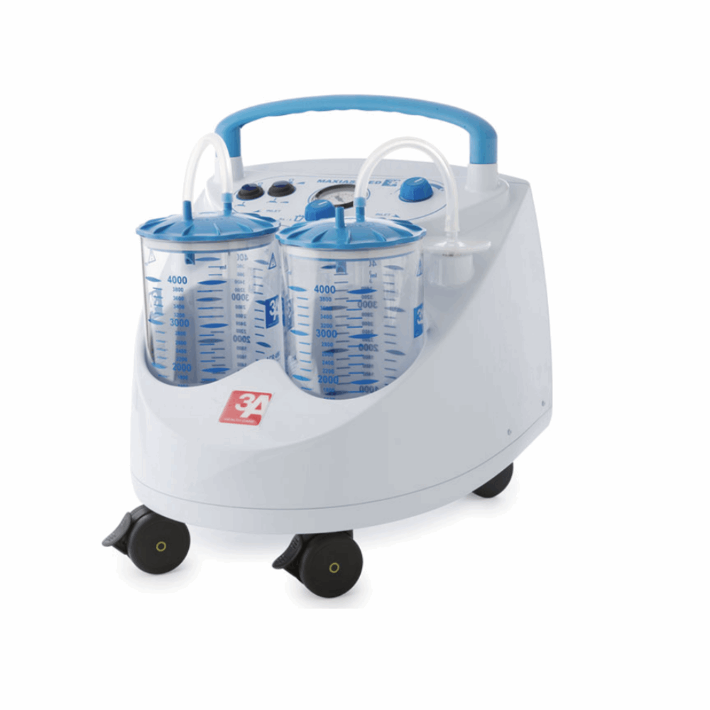 Materiel Reanimation ASPIRATEUR CHIRURGICAL ASPIRATEUR CHIRURGICAL A PEDAL MAXI ASPEED 60 et 90- 2 BOCAL/2L - 3A