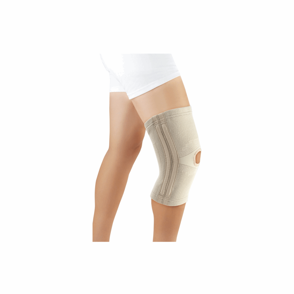 Orthopedie Genouillère ELASTIQUE AVEC ATTELLE S/M/L ORLIMAN