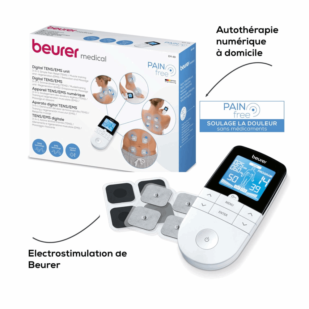 SANTE &amp; BIEN ETRE Electrostimulateur Electrostimulateur TENS/EMS numérique - Beurer