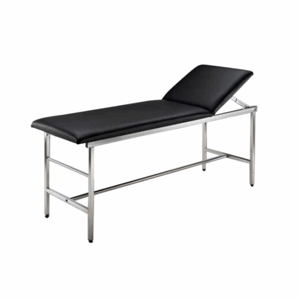 Mobilier Medical Divan D'Examen INOX-1900x600x800 -R-BUSTE 150kg Saikang