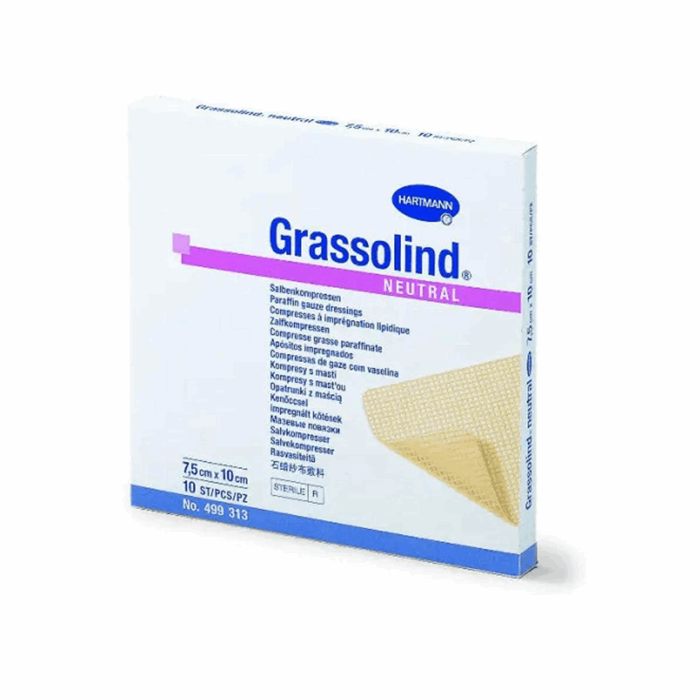 Consomable Medical Sparadrap Grassolind 10*10