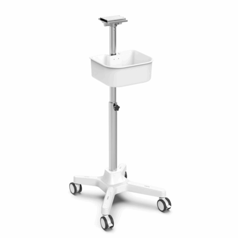 Mobilier Medical SUPPORT ROULANT AVEC PANIER MONITEUR+TOCO - CONTEC