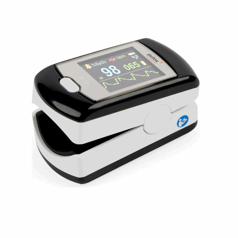 Auto-Diagnostic Oxymetre Affichage Noir Et Blanc Adulte